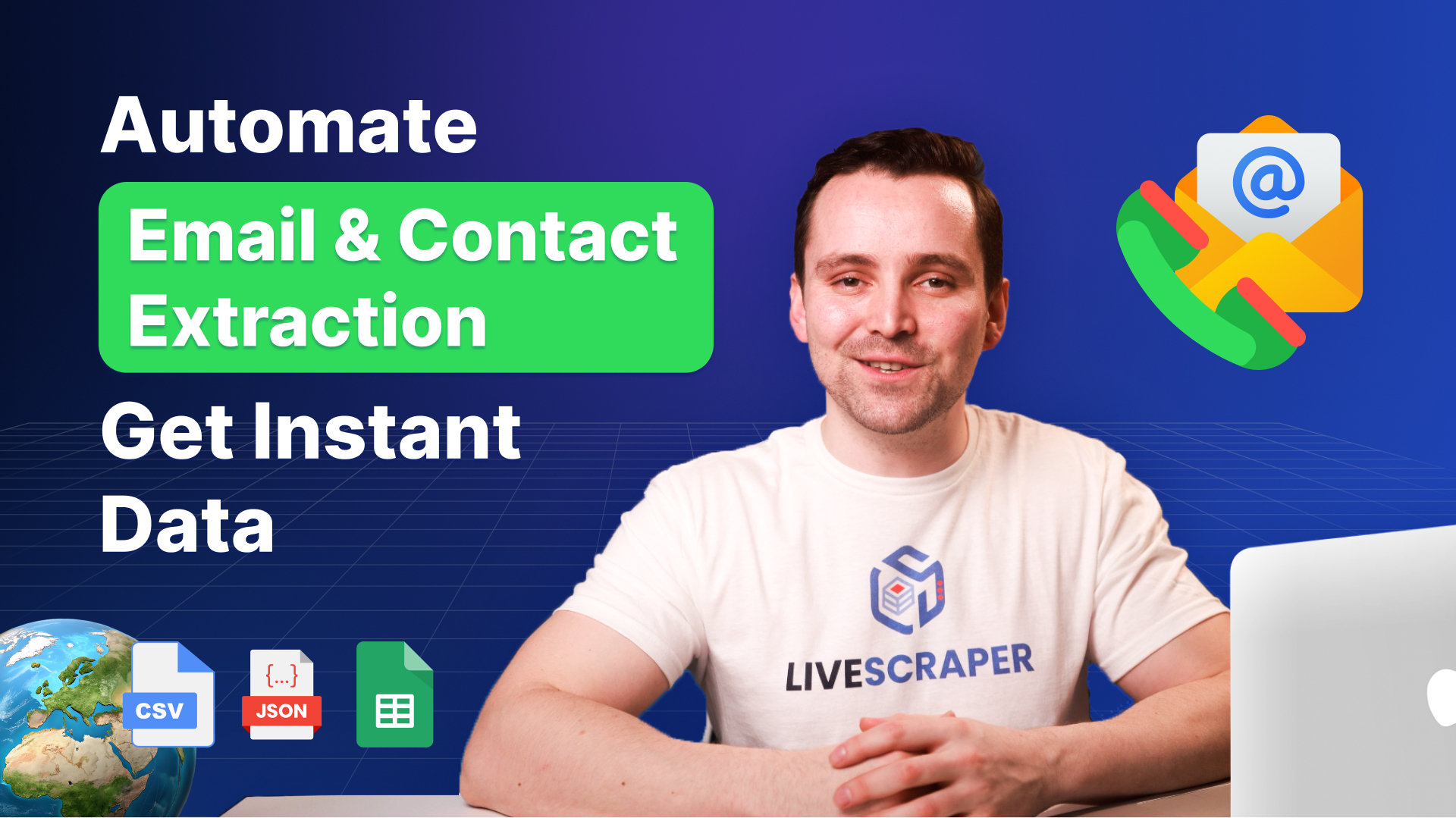 Guide on how to scrape email and phone numbers online